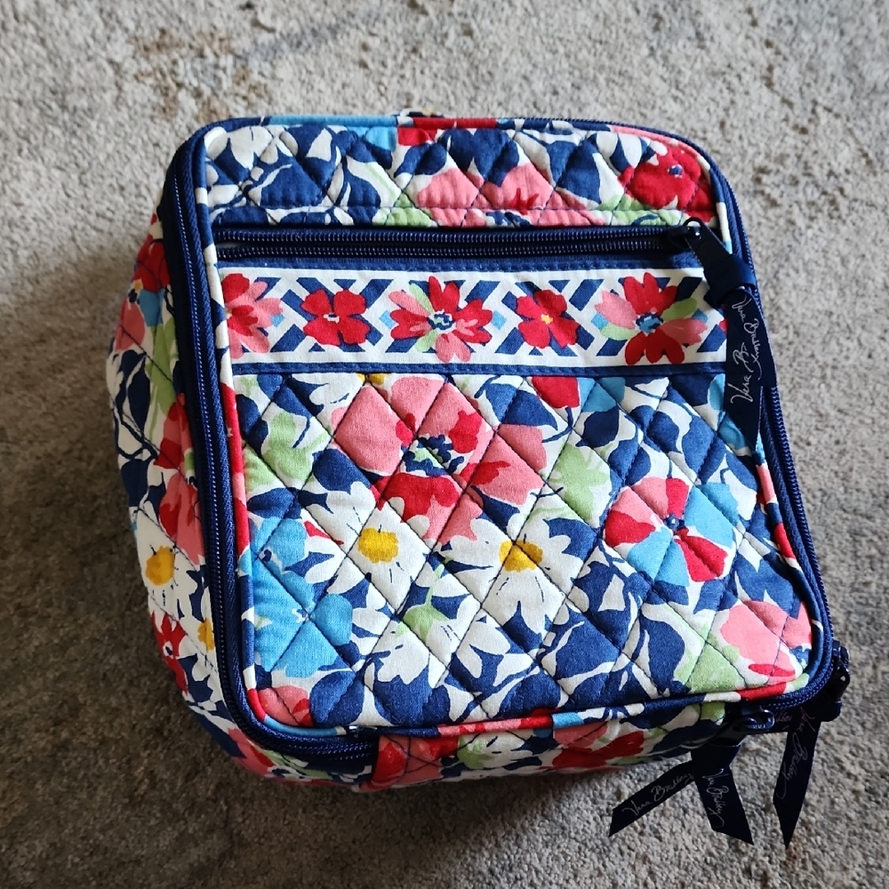 Vera Bradley Multicolor Floral Quilted Cosmet